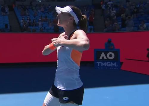 Alize Cornet a produs deja o surpriză în turneu, eliminând-o în turul 2 pe Garbine Muguruza