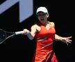 Simona Halep - Danka Kovinic, în turul III la Australian Open, foto: Guliver/gettyimages