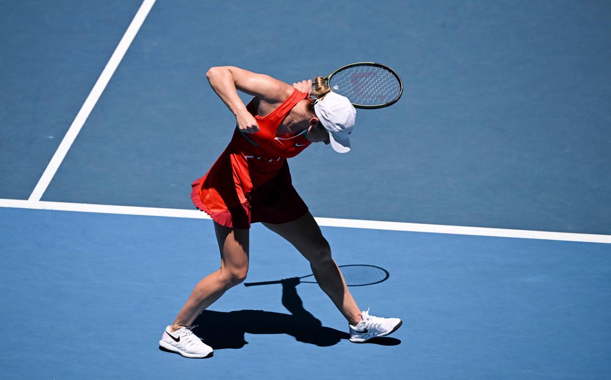 Cum a fost surprins Toni Iuruc în tribune la meciul Simonei Halep de la Australian Open 2022