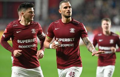 Reacția lui Dan Petrescu după ce Marko Dugandzic a dat 3 goluri în Rapid - Sepsi: „Nu eu l-am dat afară! Eu nu am fost de acord să plece”