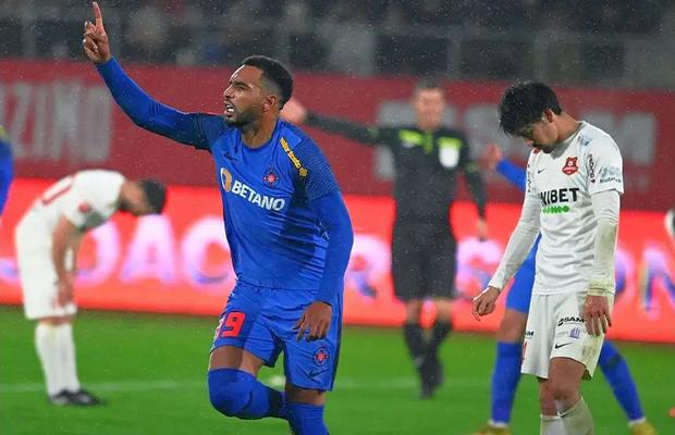 Hermannstadt - FCSB 0-1 » Baftă cu Billel! FCSB n-a jucat mai nimic la Sibiu, dar se întoarce cu 3 puncte grație unei sclipiri a rezervei Omrani