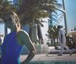 Simona Halep, la piscină, în Dubai / Sursă foto: InstaStory Simona Halep