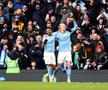 „Monstrul” Erling Haaland a înscris 3 goluri în Manchester City - Wolves