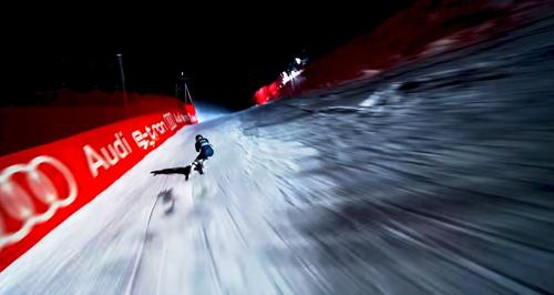 Lindsey Vonn pe Streif