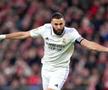 Benzema a înscris superb contra lui Bilbao / Sursă foto: Guliver/Getty Images