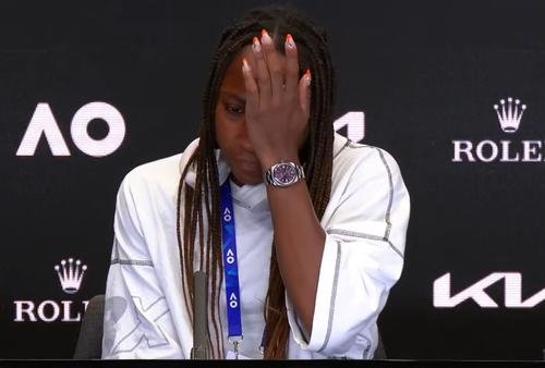 Cori Gauff, foto: captură youtube Australian Open