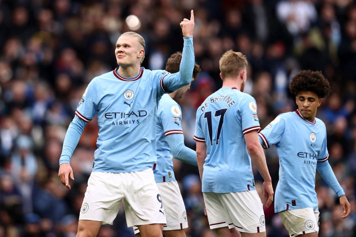 „Monstrul” Erling Haaland a înscris 3 goluri în Manchester City - Wolves