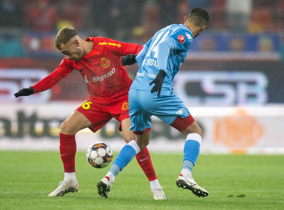 FCSB s-a răzbunat pe Rednic și „rupe” complet clasamentul! Prestație colosală a lui Darius Olaru » Clasamentul ACUM