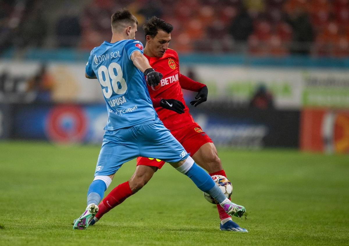 FCSB s-a răzbunat pe Rednic și „rupe” complet clasamentul! Prestație colosală a lui Darius Olaru » Clasamentul ACUM
