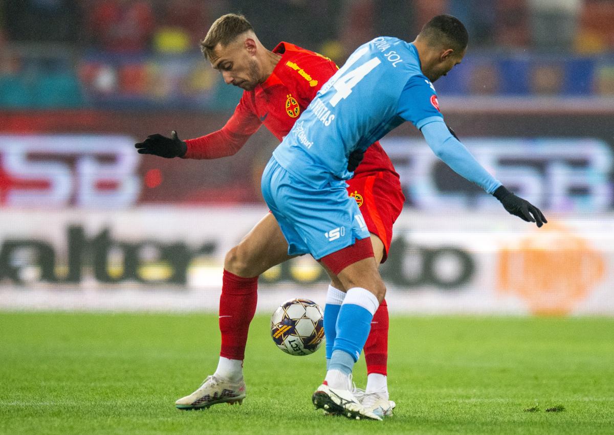 FCSB s-a răzbunat pe Rednic și „rupe” complet clasamentul! Prestație colosală a lui Darius Olaru » Clasamentul ACUM