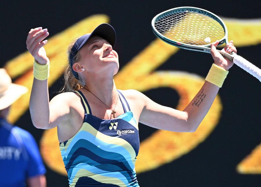 Dayana Yastremska e în sferturi” la Australian Open / FOTO: Imago Images Istorie pentru Ucraina! Acum doi ani, se refugia în România din calea războiului, acum e în „sferturi” la Australian Open!