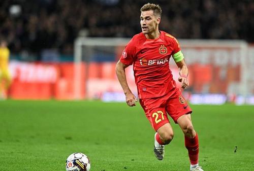 Darius Olaru, în tricoul liderului FCSB