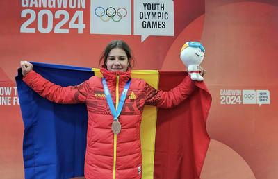Prima medalie pentru România la Jocurile Olimpice de Tineret Gangwon! Mihaela Anton a câștigat bronzul la monobob