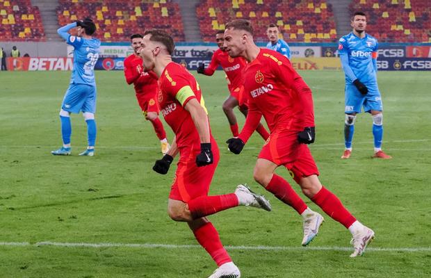 FCSB s-a răzbunat pe Rednic și „rupe” complet clasamentul! Prestație colosală a lui Darius Olaru » Clasamentul ACUM