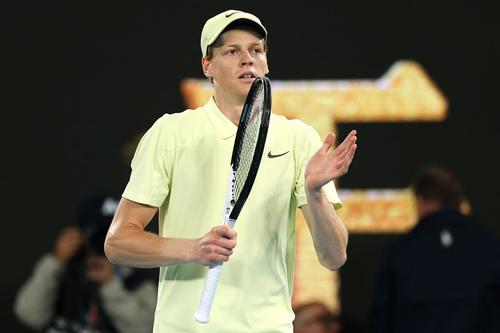 Jannik Sinner s-a calificat în semifinale la Australian Open Foto: Guliver/GettyImages