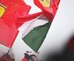 Lewis Hamilton, pentru prima dată la volanul unui Ferrari! Imagini spectaculoase: s-au urcat pe deal și au scos binoclurile pentru a urmări un debut istoric