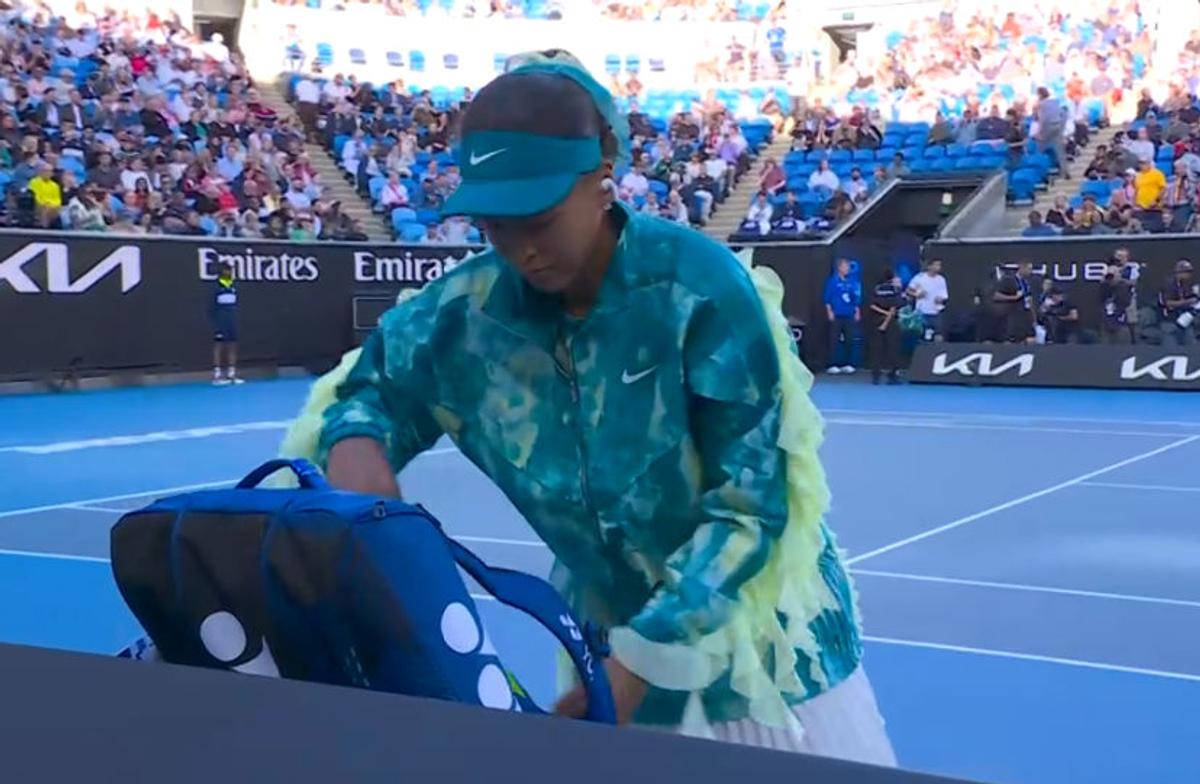 Cum a venit Naomi Osaka îmbrăcată la meciul cu Sorana Cîrstea