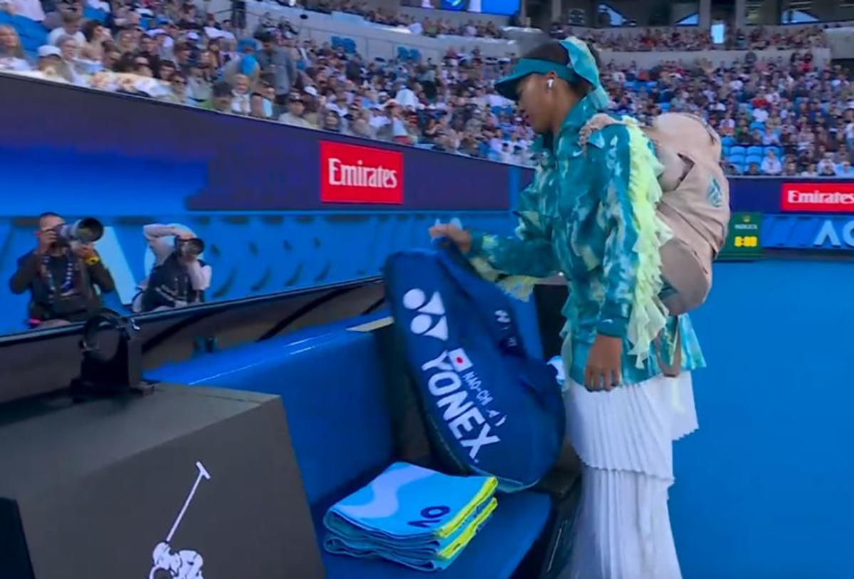 Cum a venit Naomi Osaka îmbrăcată la meciul cu Sorana Cîrstea