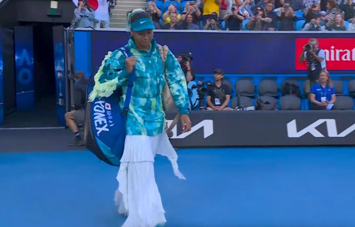 Naomi Osaka, apariție spectaculoasă la meciul cu Sorana Cîrstea: a renunțat însă la câteva elemente