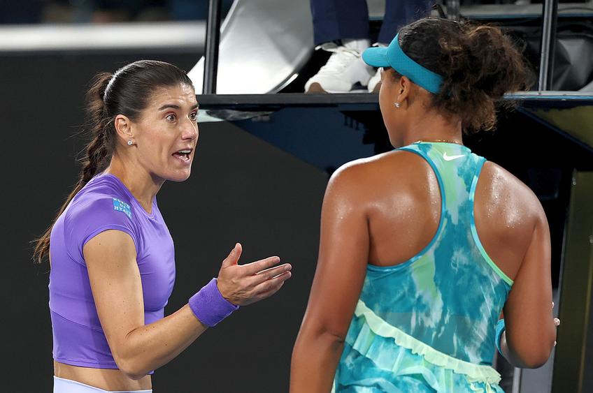 Sorana Cîrstea s-a luat de Naomi Osaka // foto: Guliver/gettyimages