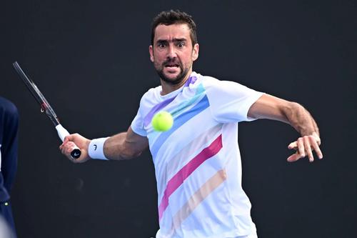 Marin Cilic în acțiune la Australian Open Foto: Imago Images