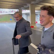 Olimpiu Moruțan a sosit în România și va semna cu Rapid. Captură: DigiSport