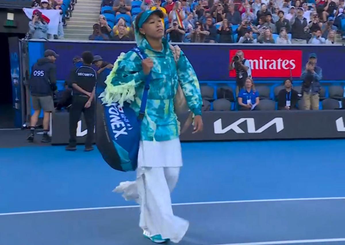 Cum a venit Naomi Osaka îmbrăcată la meciul cu Sorana Cîrstea