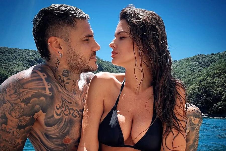 Mauro Icardi și China Suarez, actuala iubită. Foto: Instagram Mauro Icardi continuă războiul cu Wanda Nara: „Este o mitomană! Mi-a furat 7 milioane de euro din conturi”