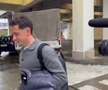 Olimpiu Moruțan a sosit în România și va semna cu Rapid. Captură: DigiSport
