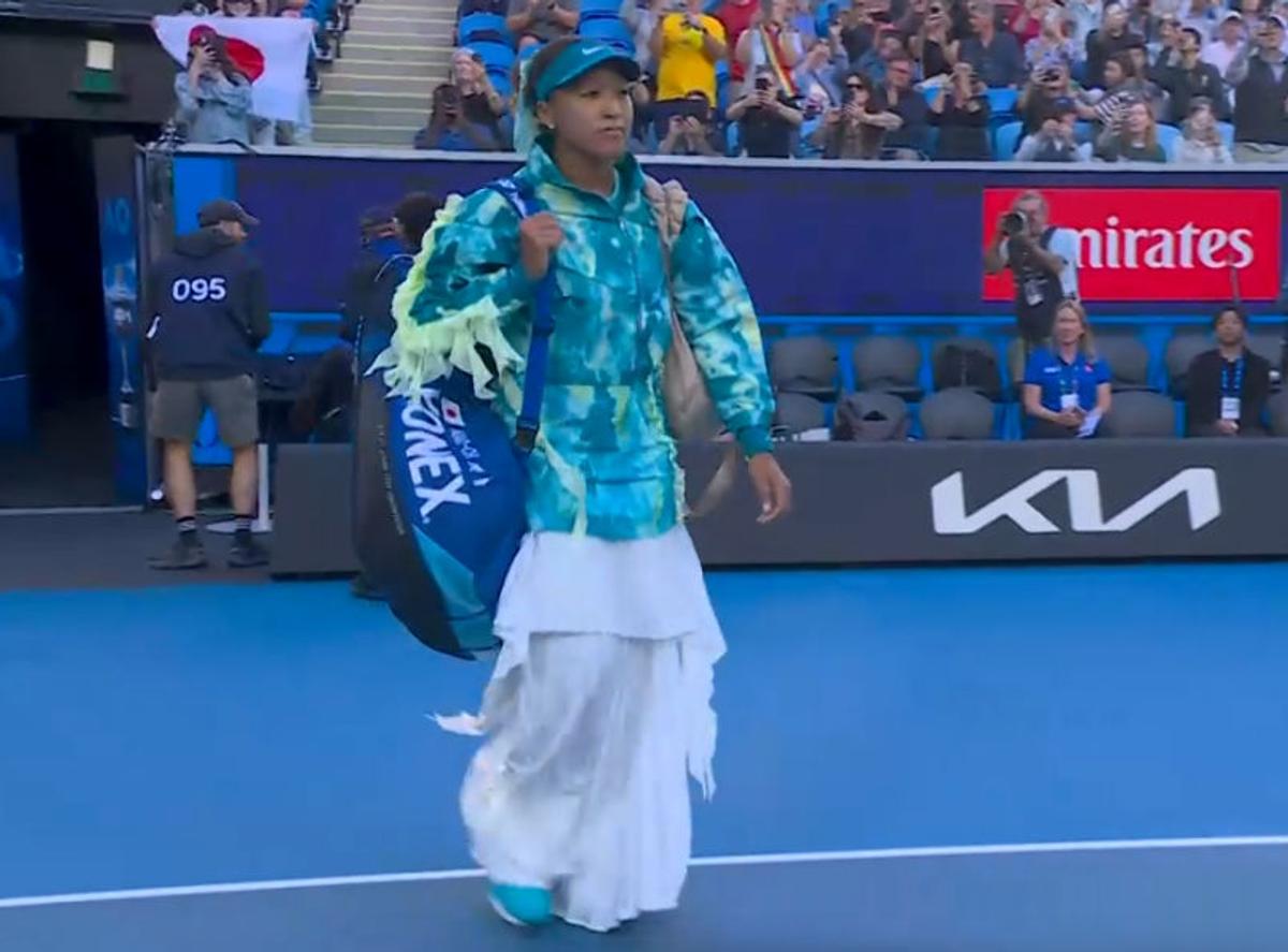 Cum a venit Naomi Osaka îmbrăcată la meciul cu Sorana Cîrstea