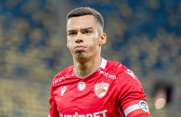 Cătălin Cîrjan, la pământ! Căpitanul lui Dinamo a ratat un penalty cu CFR și rămâne fără gol în Superliga în acest an