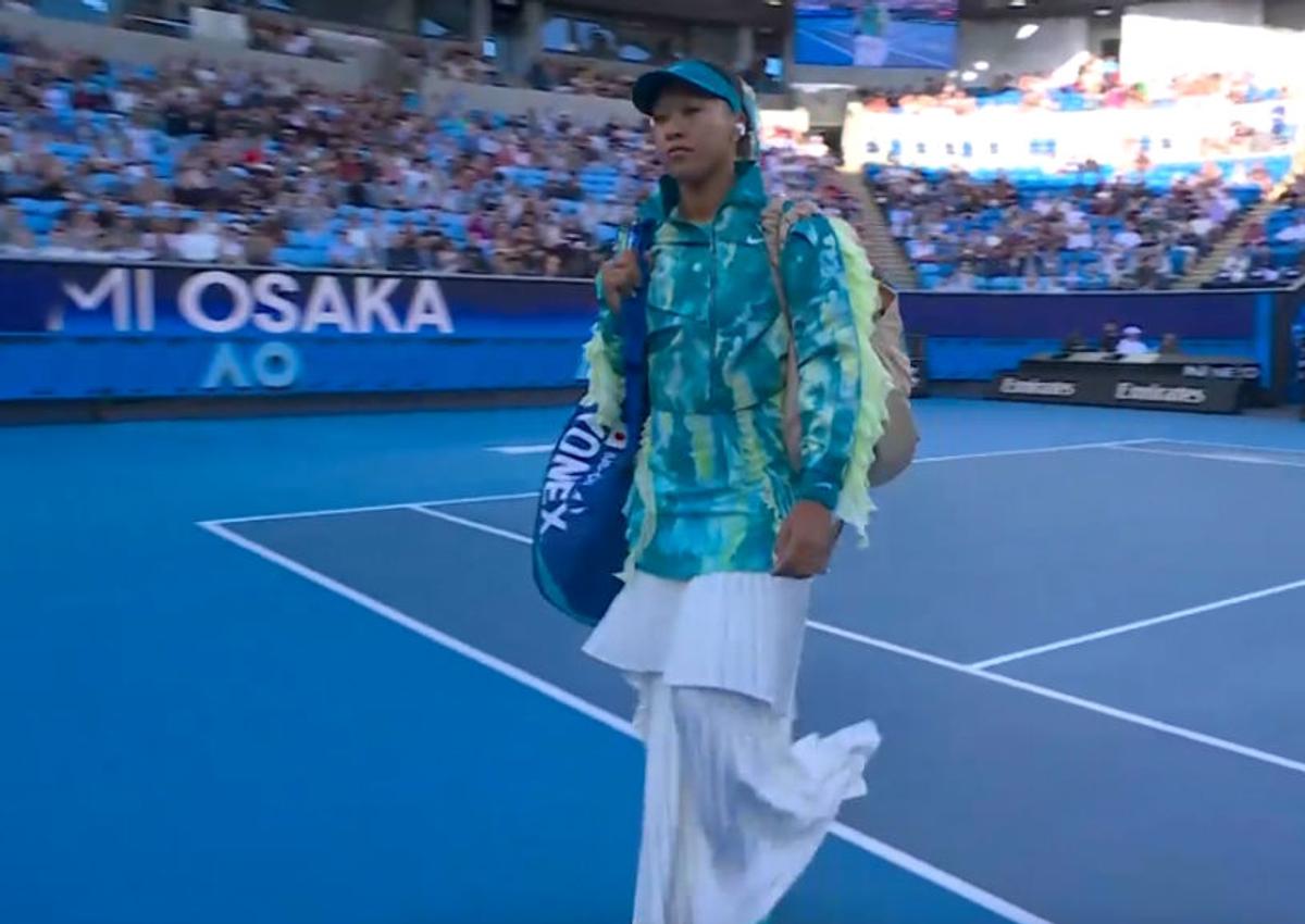 Cum a venit Naomi Osaka îmbrăcată la meciul cu Sorana Cîrstea