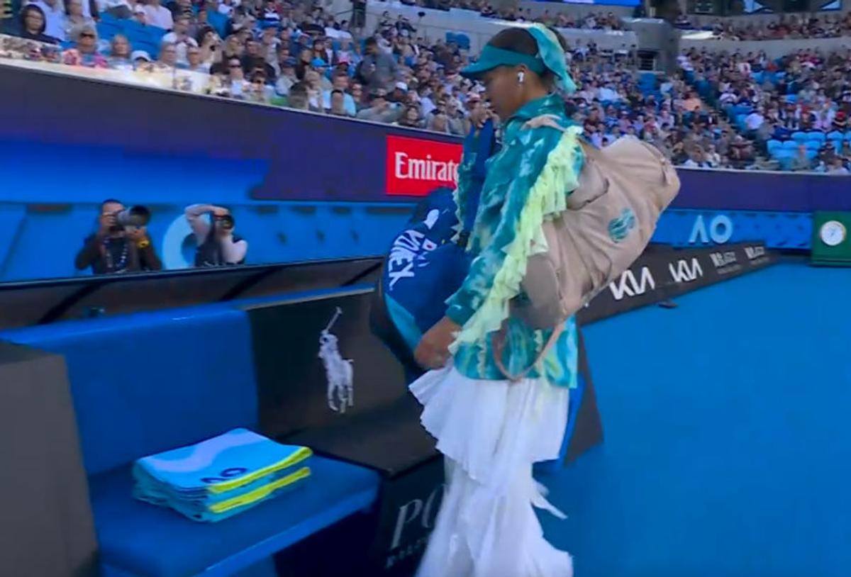 Cum a venit Naomi Osaka îmbrăcată la meciul cu Sorana Cîrstea