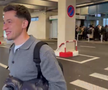 Olimpiu Moruțan a sosit în România și va semna cu Rapid. Captură: DigiSport