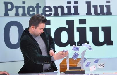 Show neașteptat în studioul GSP! Numerele de magie care l-au șocat pe Ovidiu Ioanițoaia. Robert Tudor, invitat la „Prietenii lui Ovidiu”, miercuri, ora 20:00