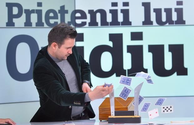 Show neașteptat în studioul GSP! Numerele de magie care l-au șocat pe Ovidiu Ioanițoaia. Robert Tudor, invitat la „Prietenii lui Ovidiu”, miercuri, ora 20:00