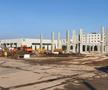 Pe locul vechiului stadion „Tractorul” a început să se ridice scheletul viitorului magazin „Kaufland”