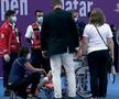 Jaqueline Cristian s-a accidentat în meciul cu Daria Kasatkina