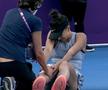 Jaqueline Cristian s-a accidentat în meciul cu Daria Kasatkina