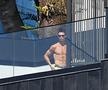 Cristiano Ronaldo, în casa lui din Madeira // FOTO: AFP
