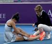 Jaqueline Cristian s-a accidentat în meciul cu Daria Kasatkina