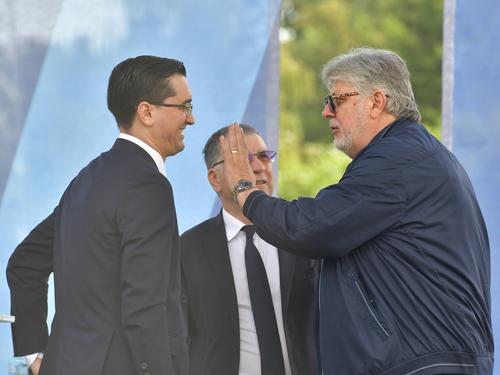 Gino Iorgulescu și Răzvan Burleanu // FOTO: Imago
