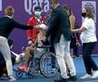 Jaqueline Cristian s-a accidentat în meciul cu Daria Kasatkina