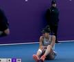 Jaqueline Cristian s-a accidentat în meciul cu Daria Kasatkina