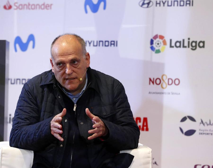 Javier Tebas (59 ani), președintele primei ligi din Spania Spaniolii au estimat pagubele totale provocate de gluma lui Mbappe