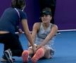Jaqueline Cristian s-a accidentat în meciul cu Daria Kasatkina