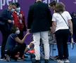 Jaqueline Cristian s-a accidentat în meciul cu Daria Kasatkina