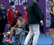 Jaqueline Cristian s-a accidentat în meciul cu Daria Kasatkina