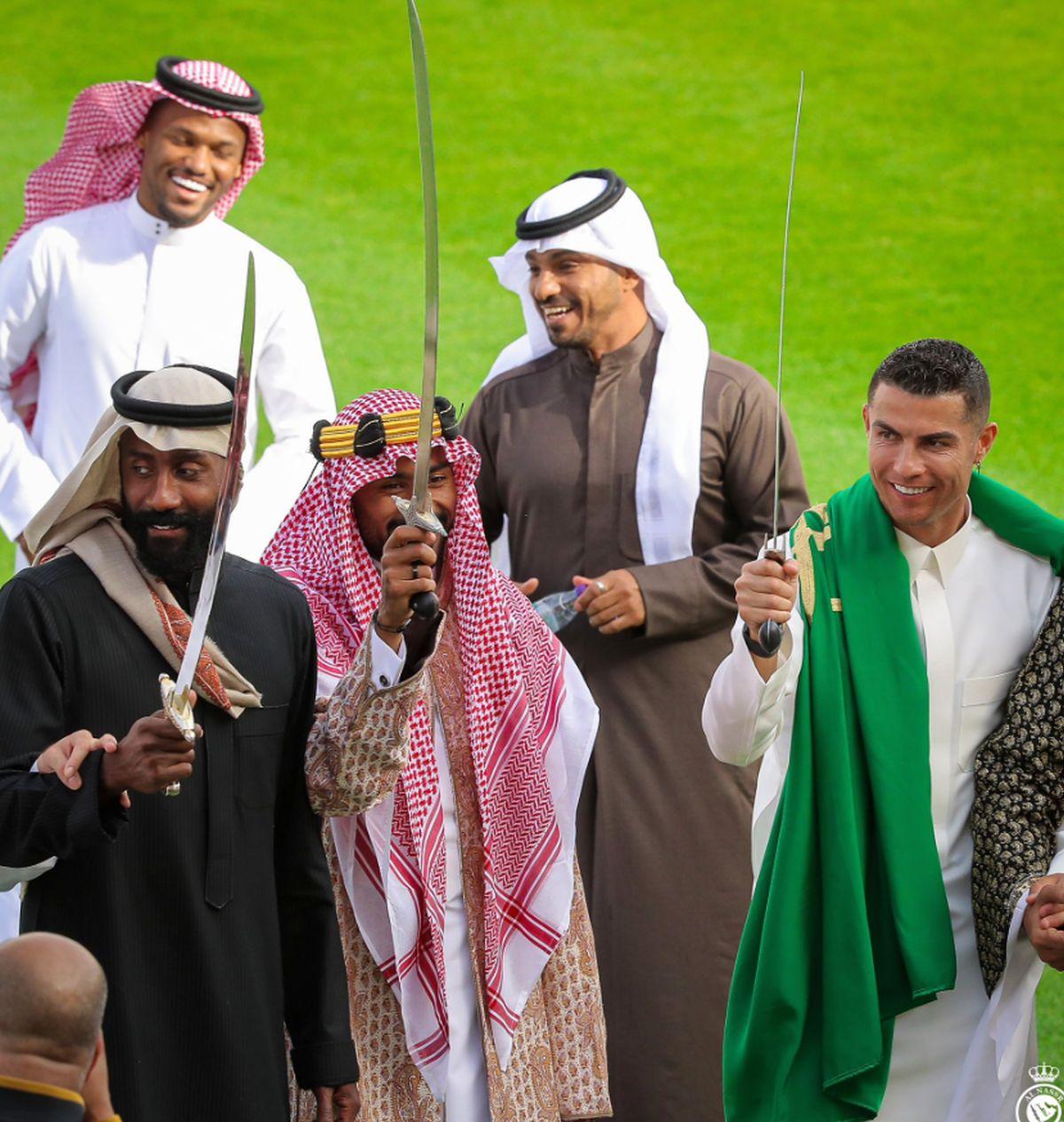 Cristiano Ronaldo, de „Ziua Înființării” în Arabia Saudită