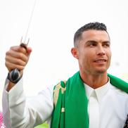 Cristiano Ronaldo, de „Founding Day” / Sursă foto: Twitter@ Al Nassr